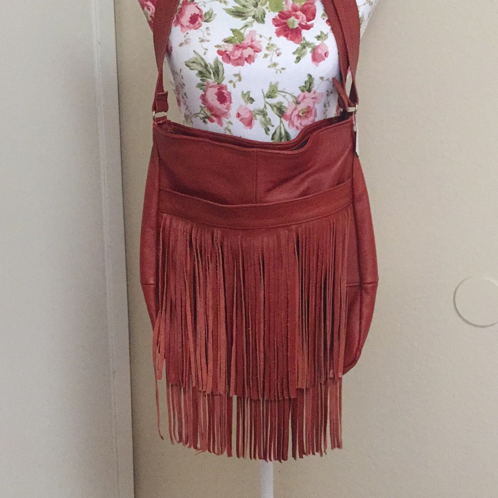 Beautiful fringed purse
